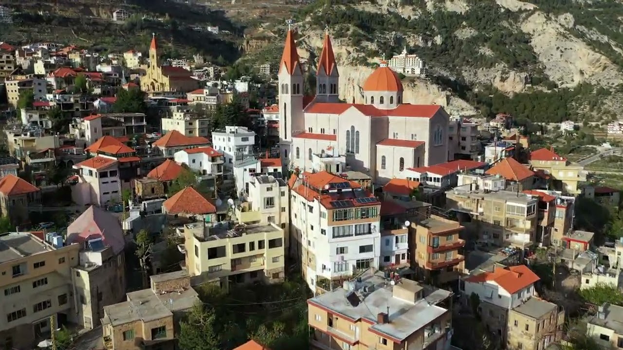Wadi Qadisha By Drone