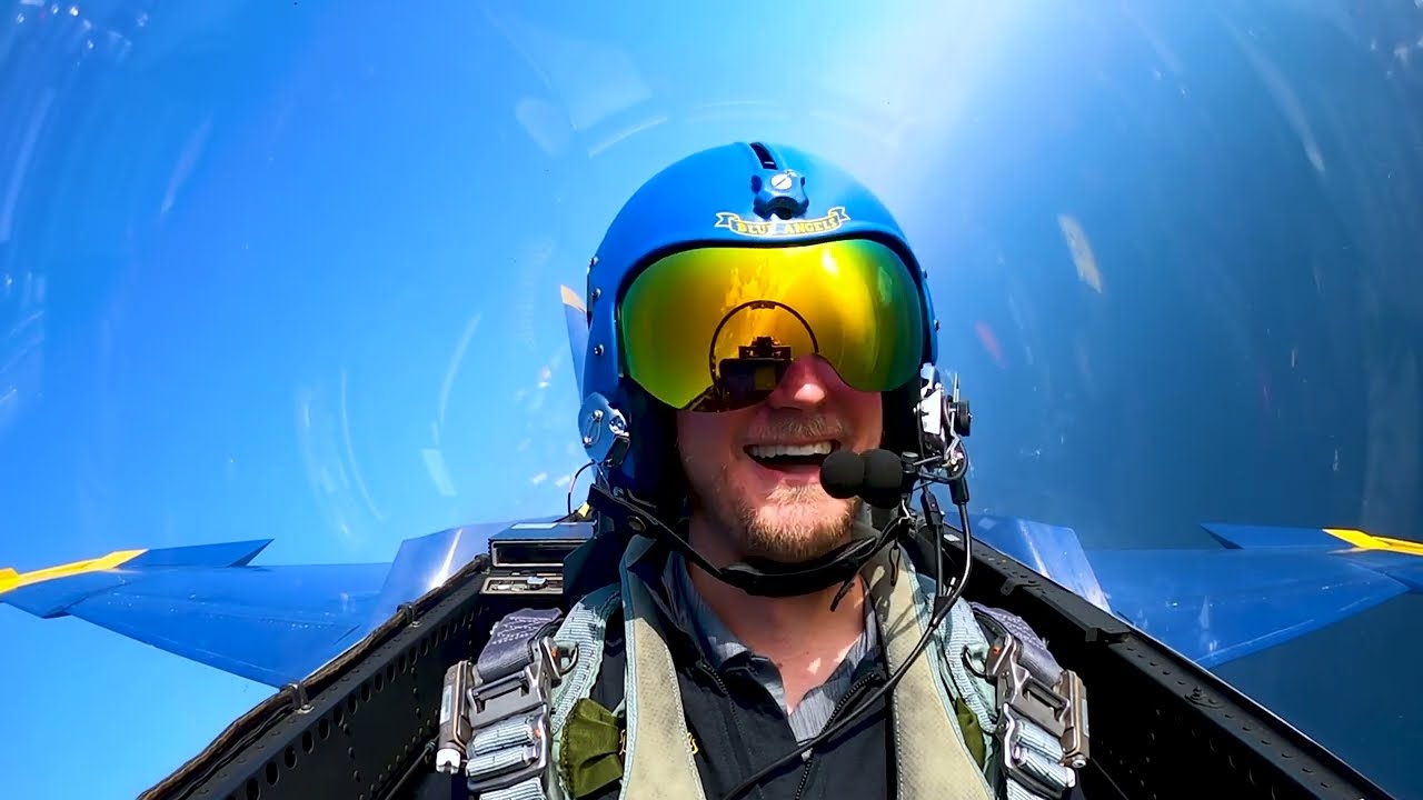 Blue Angels F-18 Fighter Jet Maneuvers - The Split S, the Delta Roll and the Aileron Roll