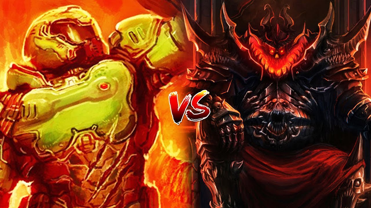 The Doom Slayer vs Khorne (Warhammer 40k)