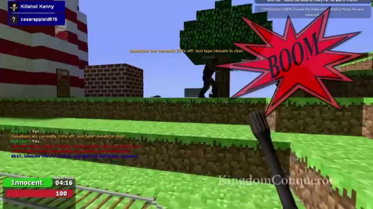 How to win with Diamond Ores in Garry's mod TTT & How to activate Traitor Tester
