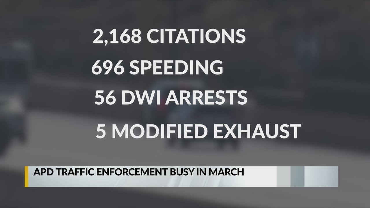 APD's crackdown on traffic violations to continue