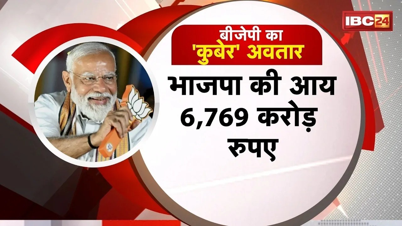 ADR Political Funding Report: Congress से 7 गुना ज्यादा अमीर BJP! BJP की आय 6,769 करोड़ रुपए | देखिए