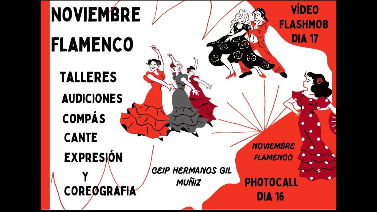 OROBROY. CEIP HERMANOS GIL MUÑIZ. DÍA DEL FLAMENCO.