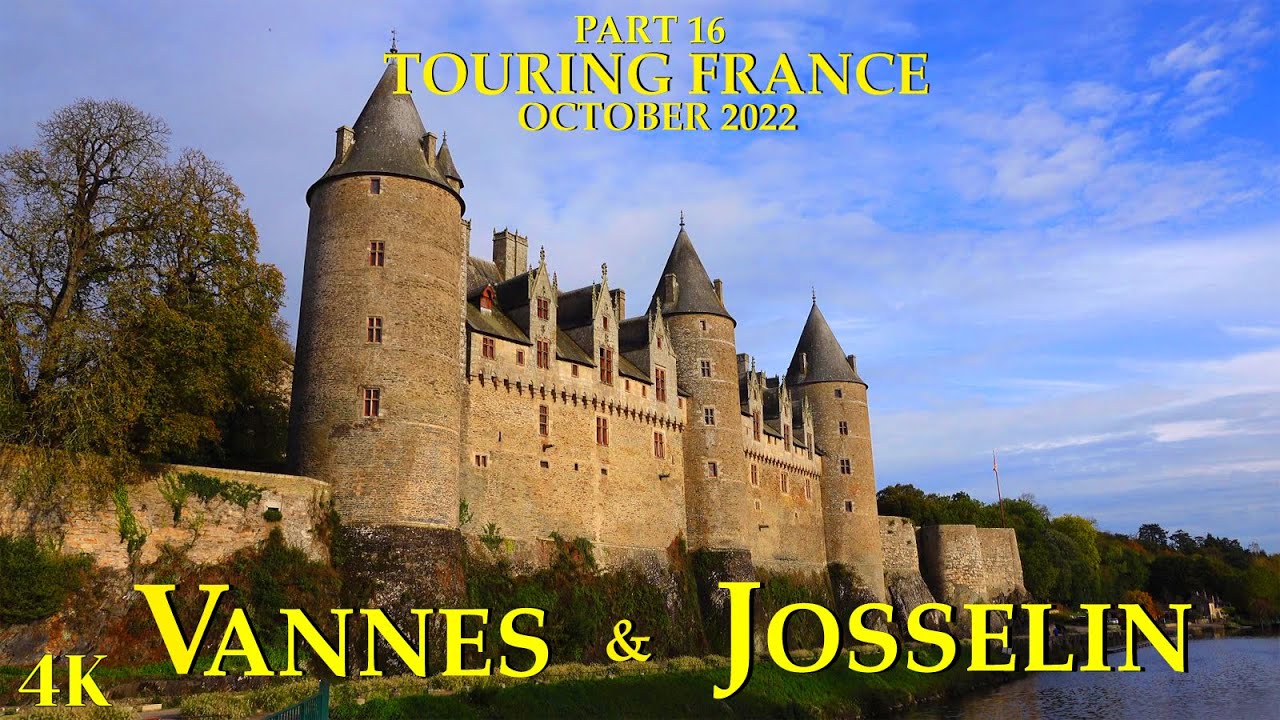 Vannes, an old Breton port and Josselin a majestic medieval miracle. France 🇫🇷