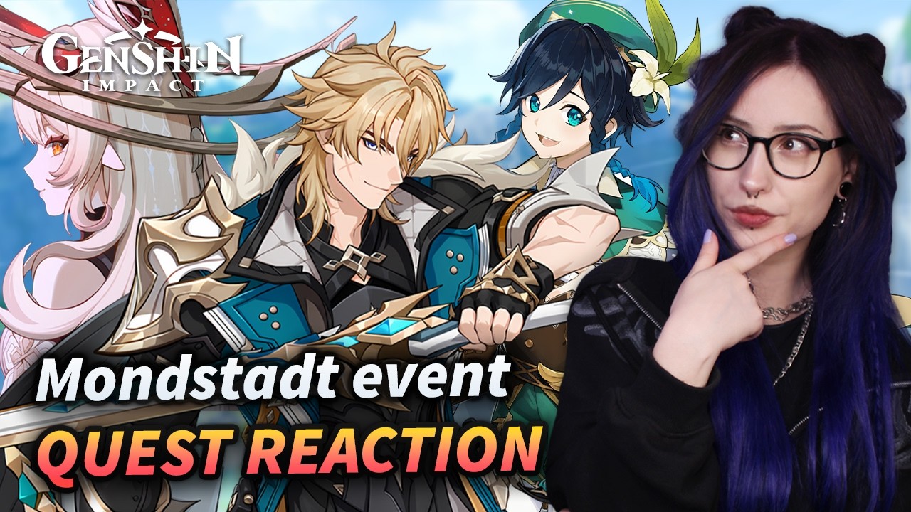 WHAT IS GOING ON?! Mondstadt Event Quest REACTION | Genshin Impact