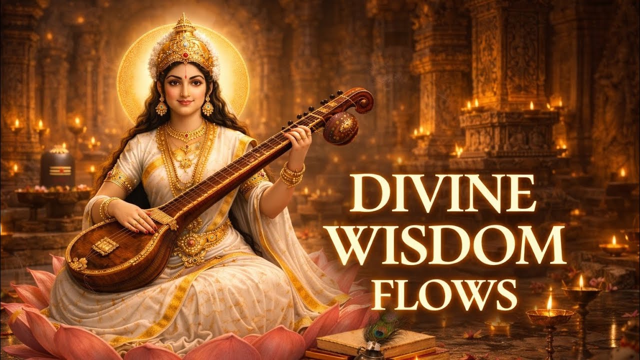 Om Saraswati Namo Namah | Saraswati Mantra Full Lyrics | Basant Panchami Special 2026  