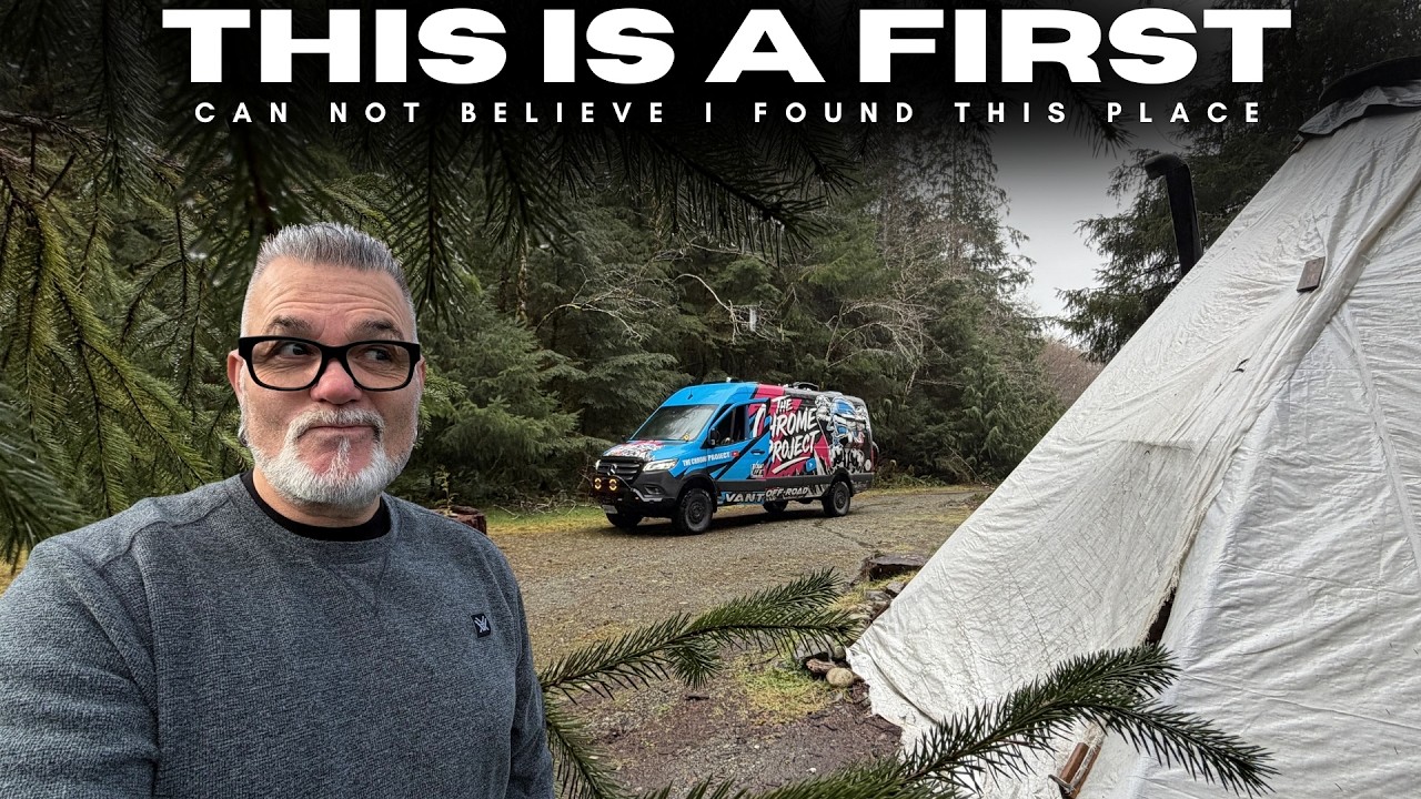 THIS IS The Craziest Discovery In The BACK WOODS EVER. Sprinter Camper Van Life