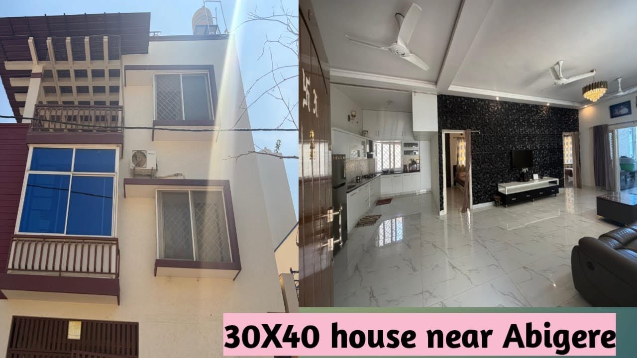 #for Sale own house for sale 30x40 with rental. Abbigere Ayyappa school RR institute9844357555.1.80C