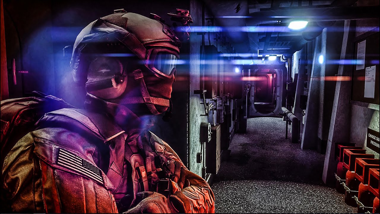 Битва в Суэцком канале (захват американской «Валькирии») Battlefield 4 — 4K