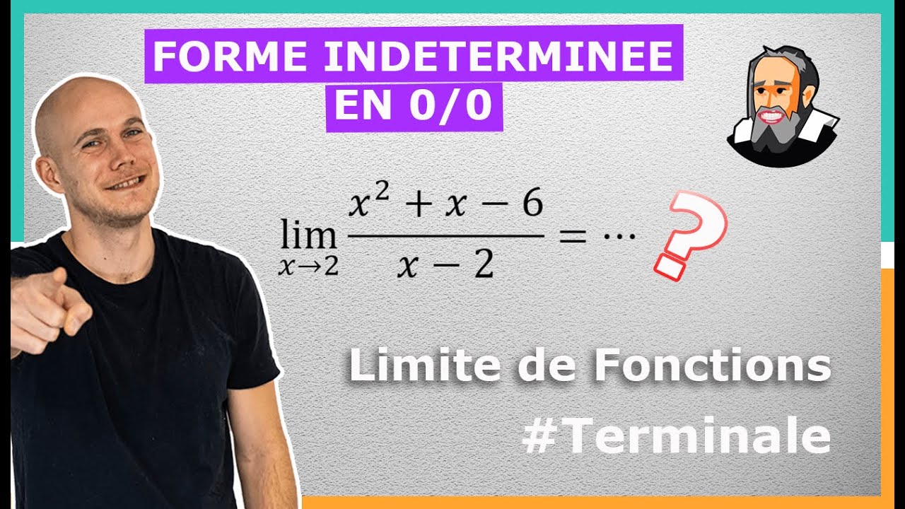 LEVER une FI : QUOTIENT de 0/0 avec 2nd DEGRÉE - Exercice Corrigé - Terminale