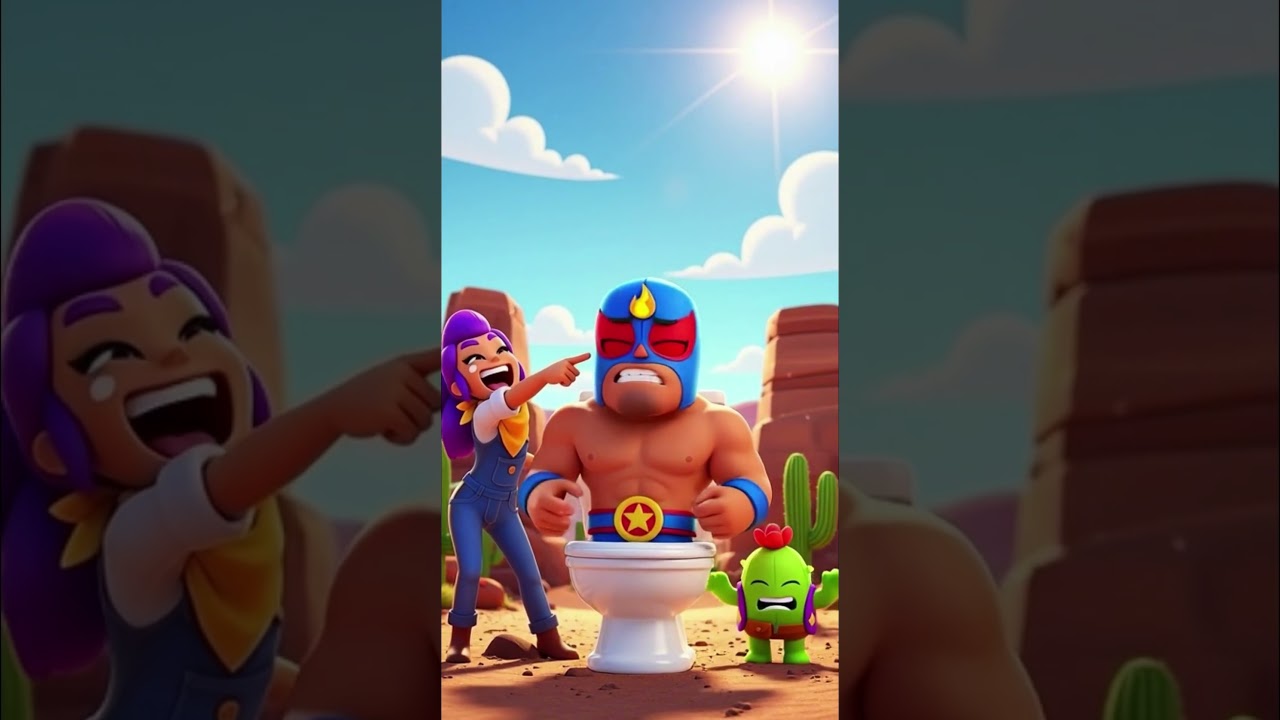El Primo Skibidi Transformation 🚽 #aura #skibiditoilet  #brawlstars