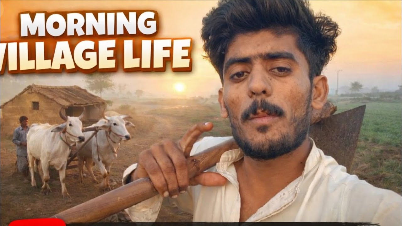 Main subah savere kam karne Gaya