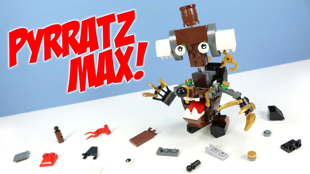 LEGO Mixels Series 8 Pyrratz Max PDF Instructions Build