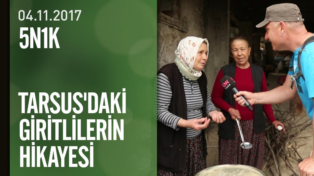 Tarsus'da yaşayan Giritlilerin hikayesi - Yeşil Doğa 04.11.2017 Cumartesi