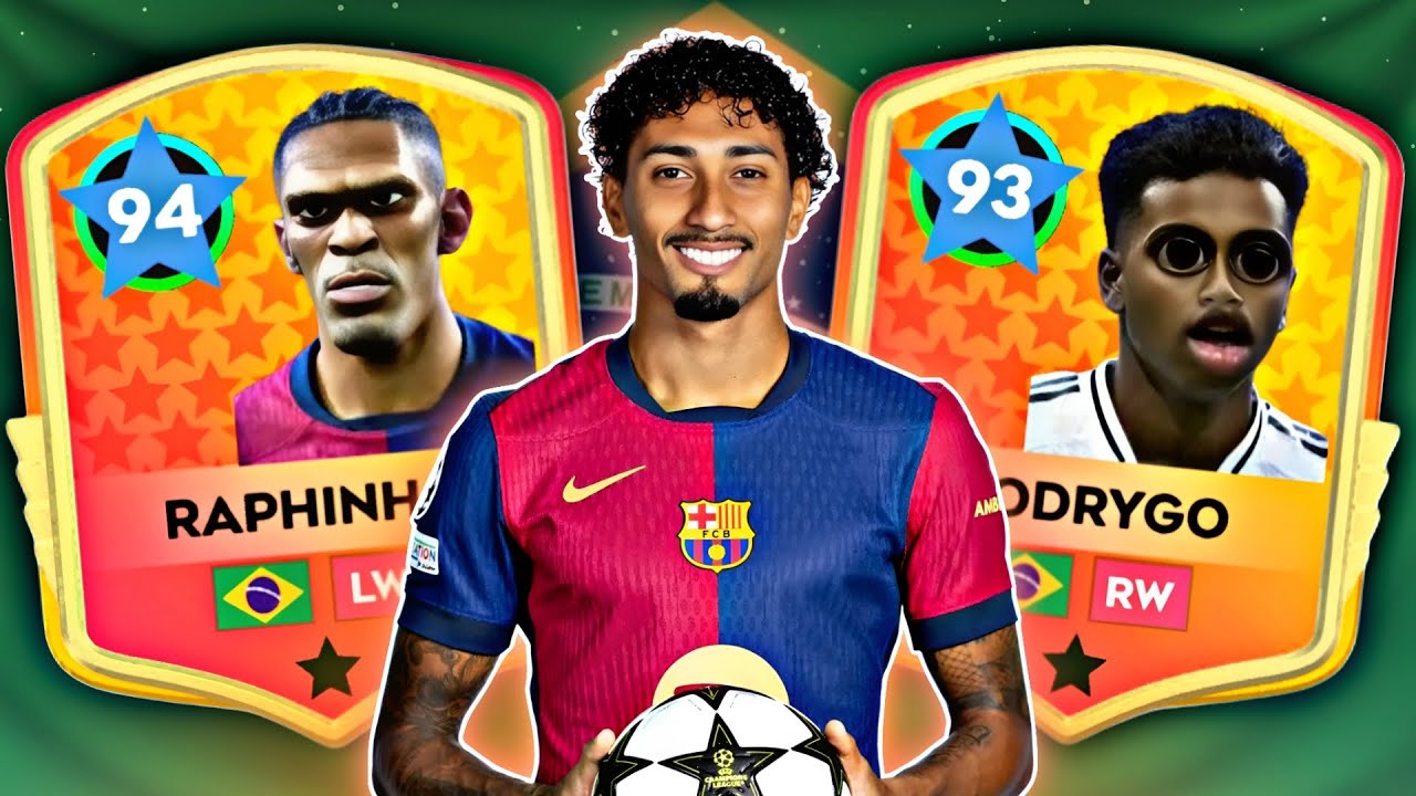 Upgrade Max Rodrygo & Raphinha | DLS25🇧🇷