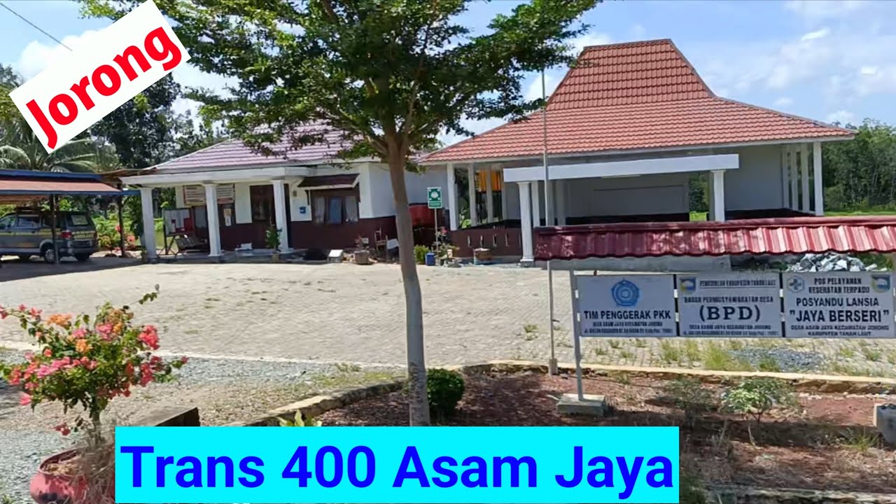 Melintas Di Trans 400 Asam Jaya, Jorong, Tanah Laut, Kalsel.