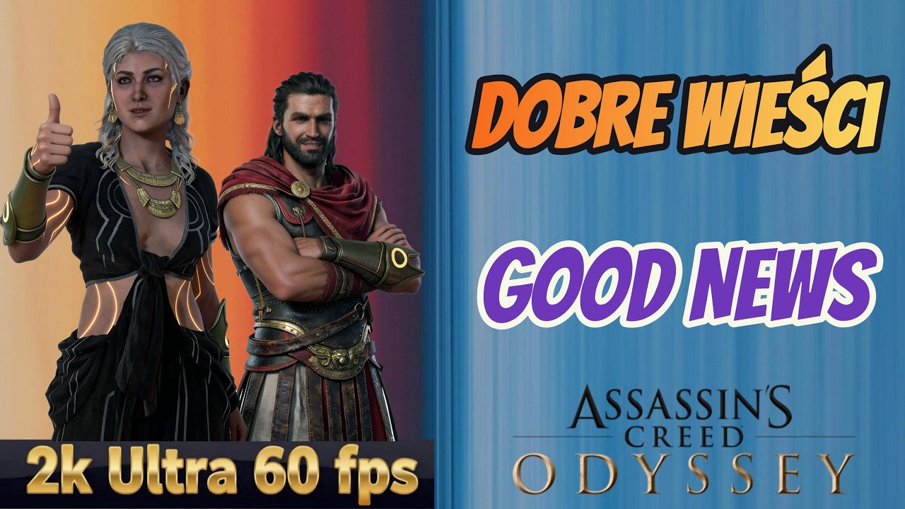 AC Odyssey The Fate of Atlantis | Dobre Wieści | Good News | Ultra 60 fps 2K | Gameplay