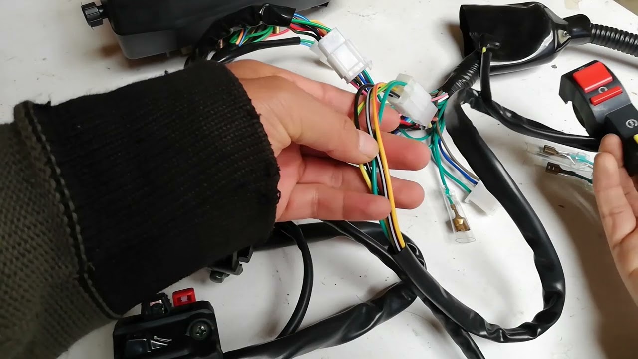 Sistema de arranque, moto | cómo está instalado