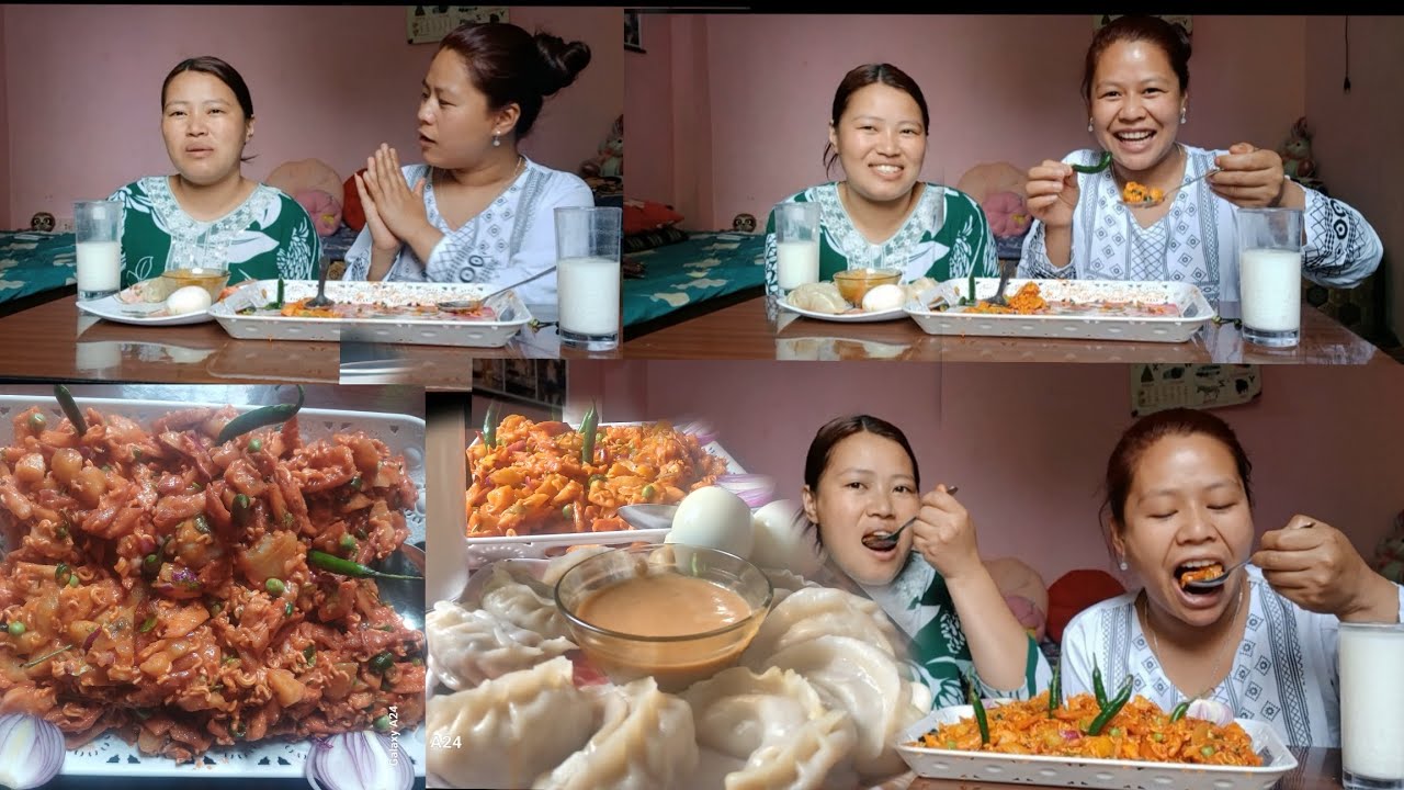 घरमै बनाएको आलु निम्की ..