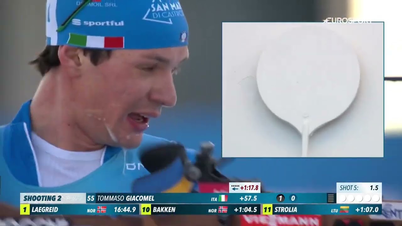 Tommaso Giacomel & Aleksander Fjeld Andersen INSANE standing shootings - Sprint Oslo 2022