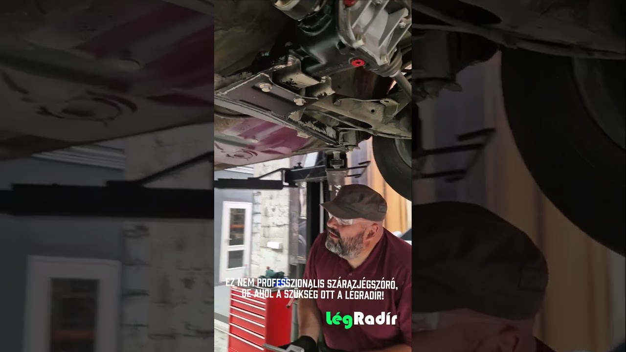Szárazjégel is működik a LégRadír pormentes szemcseszőrója!