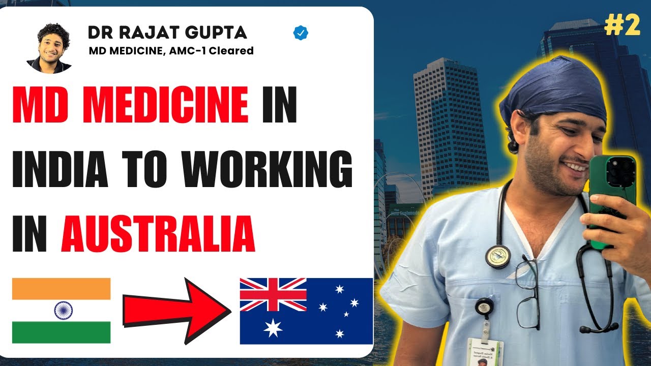 Becoming a Doctor in AUSTRALIA | All About AMC | After MBBS NEET PG by @Dr_gupta_md