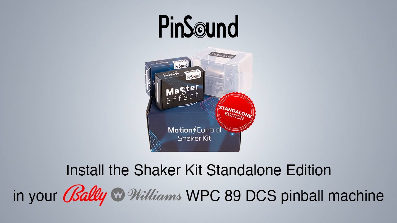How to install the Shaker Kit Standalone Edition in a Bally Williams WPC 89 DCS pinball machine