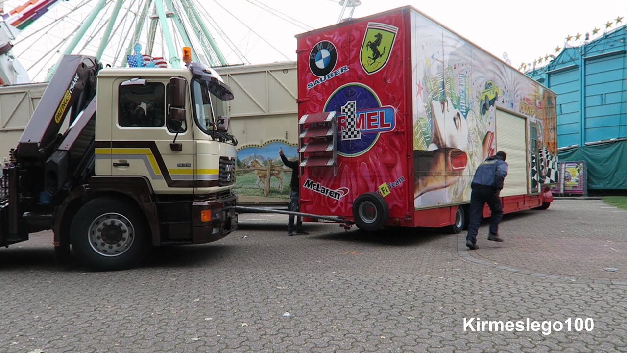 Formel 1 Schneider Ankunft in Bocholt | Bocholter Kirmes 2015 | KirmesBricks100