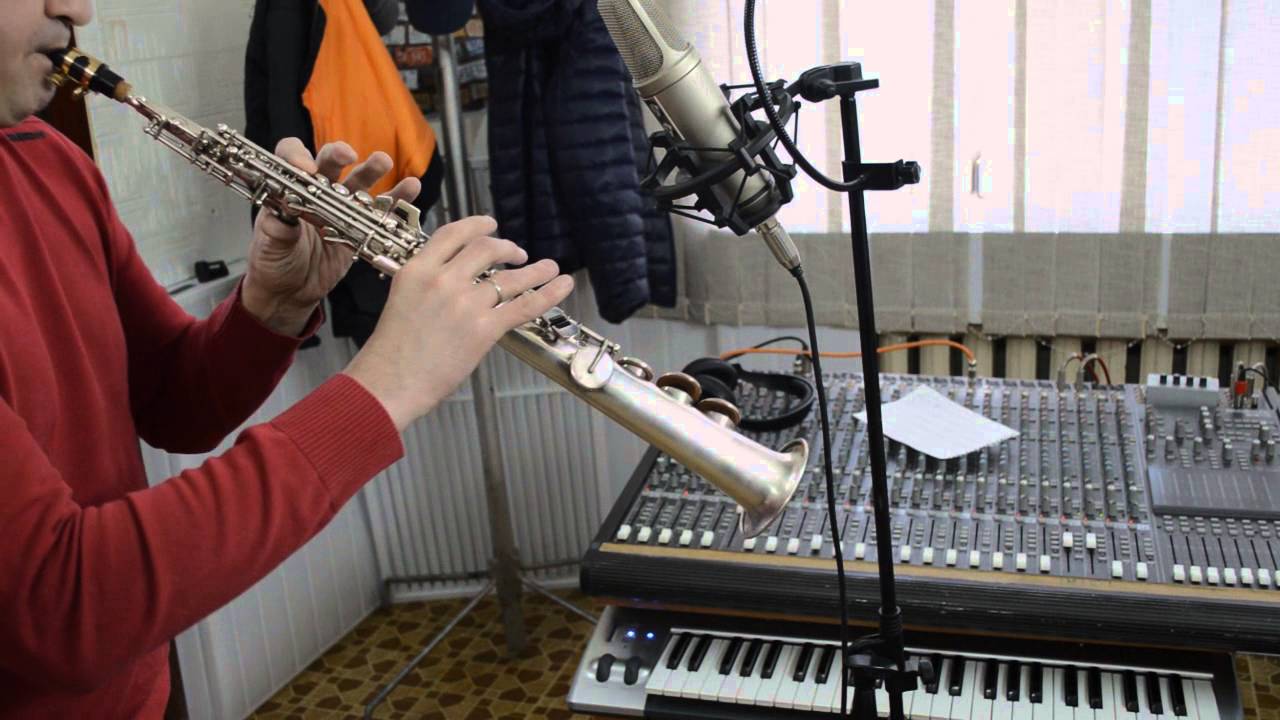 Soprano saxophone & mouthpiece Weltklang.