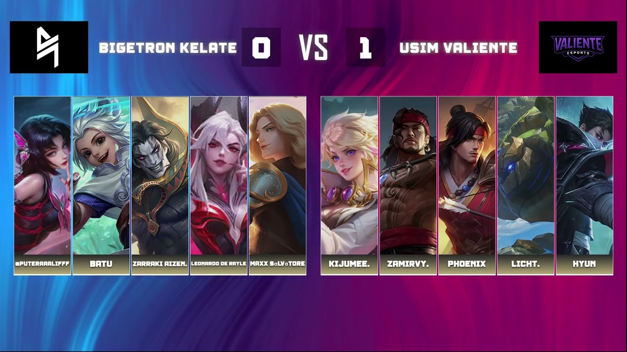 FAST TOURNAMENT BY KLANGKABUT l LOWER BRAKET l BIGETRON KELATE VS USIM VALIENTE l BEST OF 3