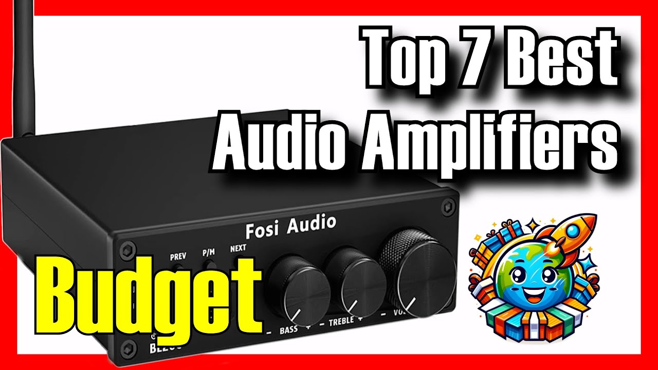 🔥 TOP 7 BEST Budget Audio Amplifiers to Buy on Amazon [2025]✅[Cheap] Hifi For Home