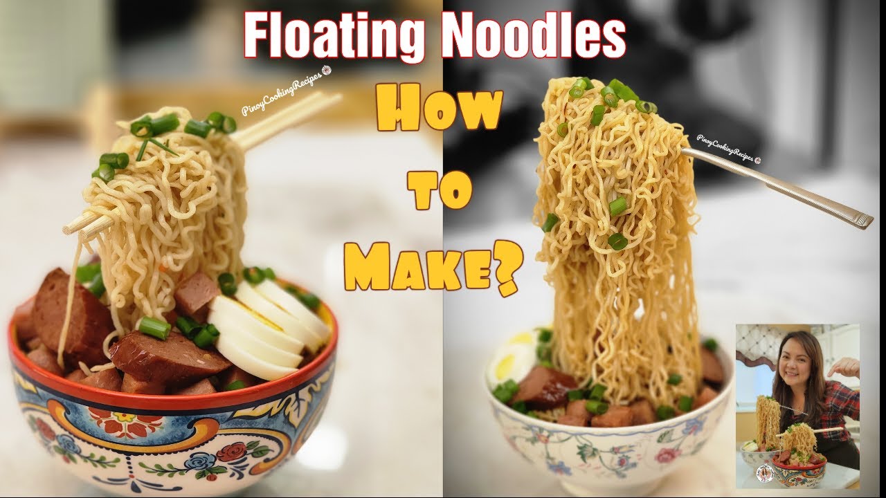 Floating Noodles - Simple Tricks You Can Easily Make!