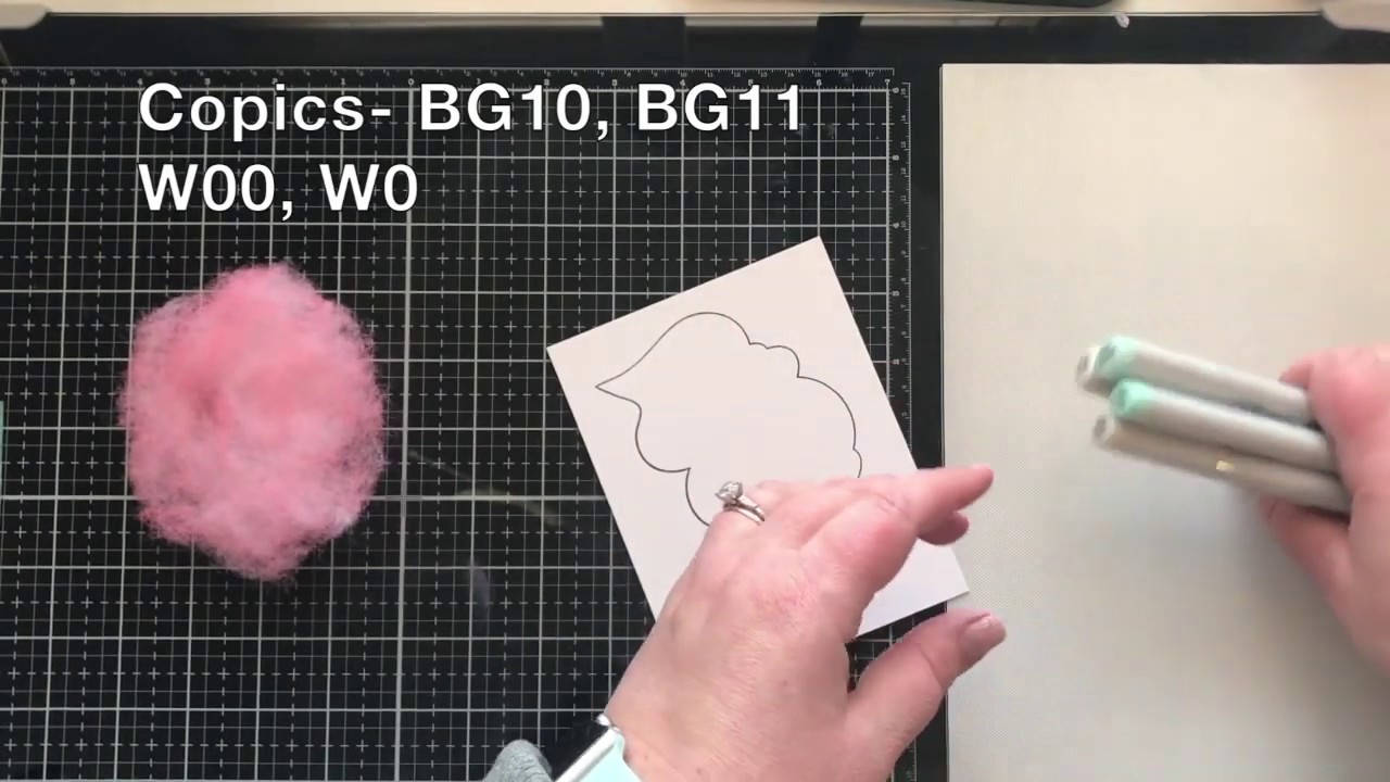 A Fluffy Cotton Candy Card By Katie Gehring