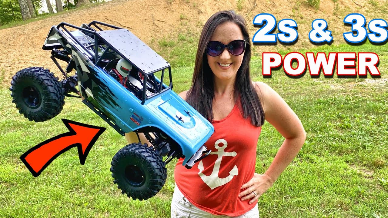 POWERFUL! Off Road RC Car! - Redcat Wendigo Brushless Rock Racer - TheRcSaylors