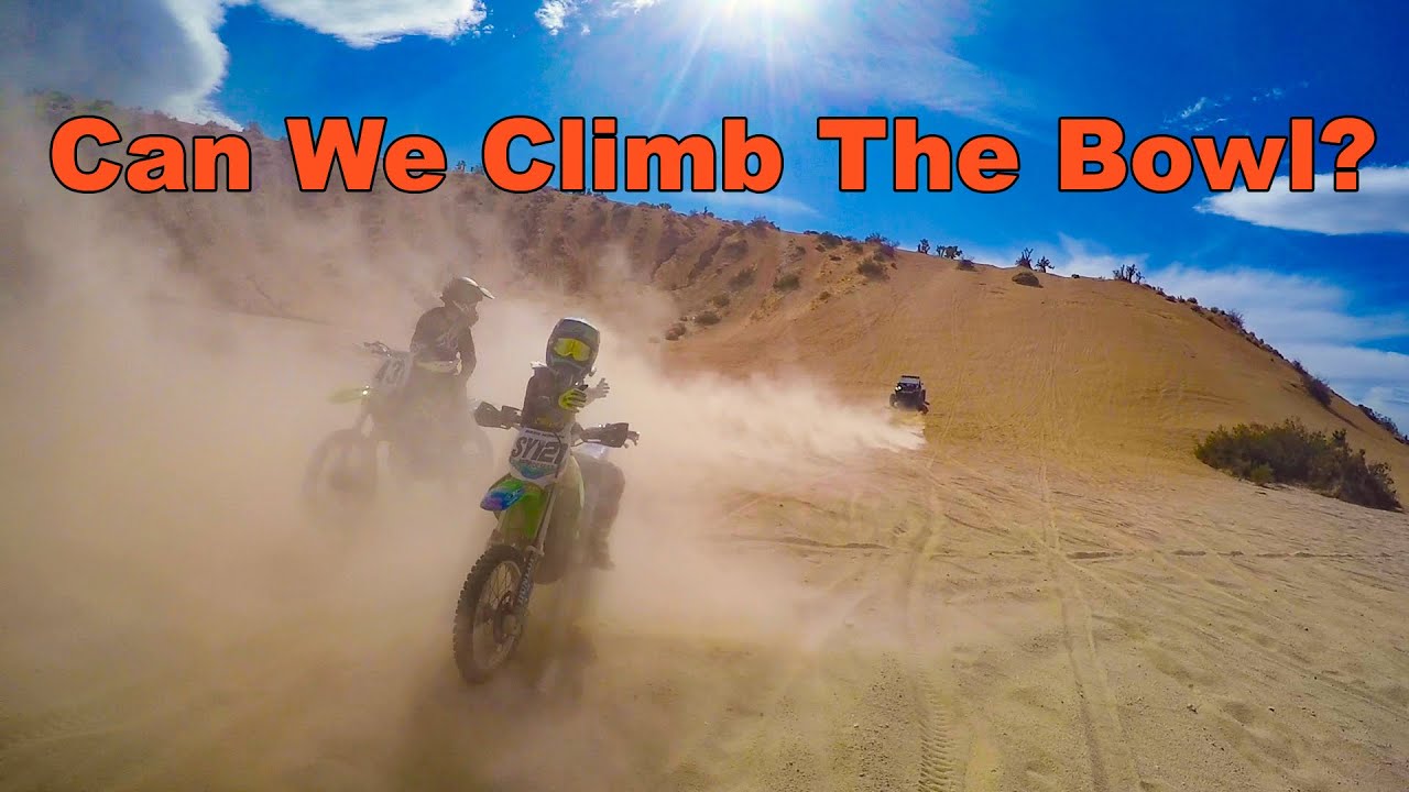 KX85 Climbing The Bowl