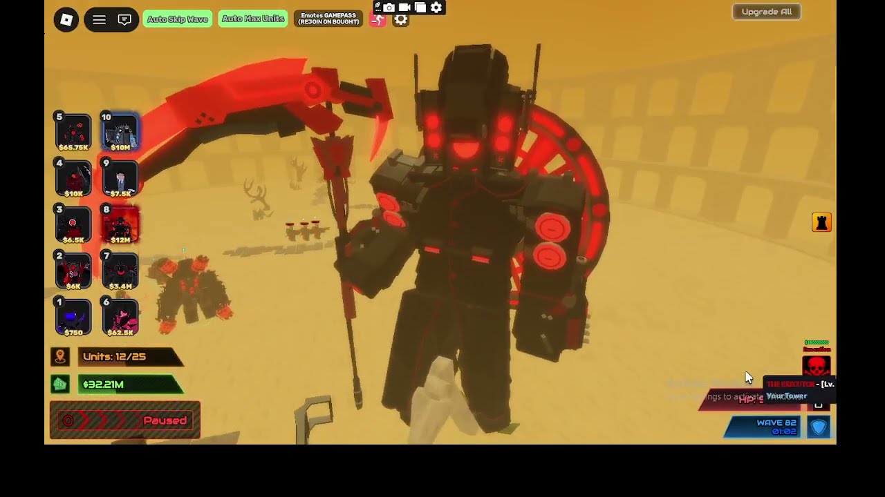 Skibi Defense THE Executor