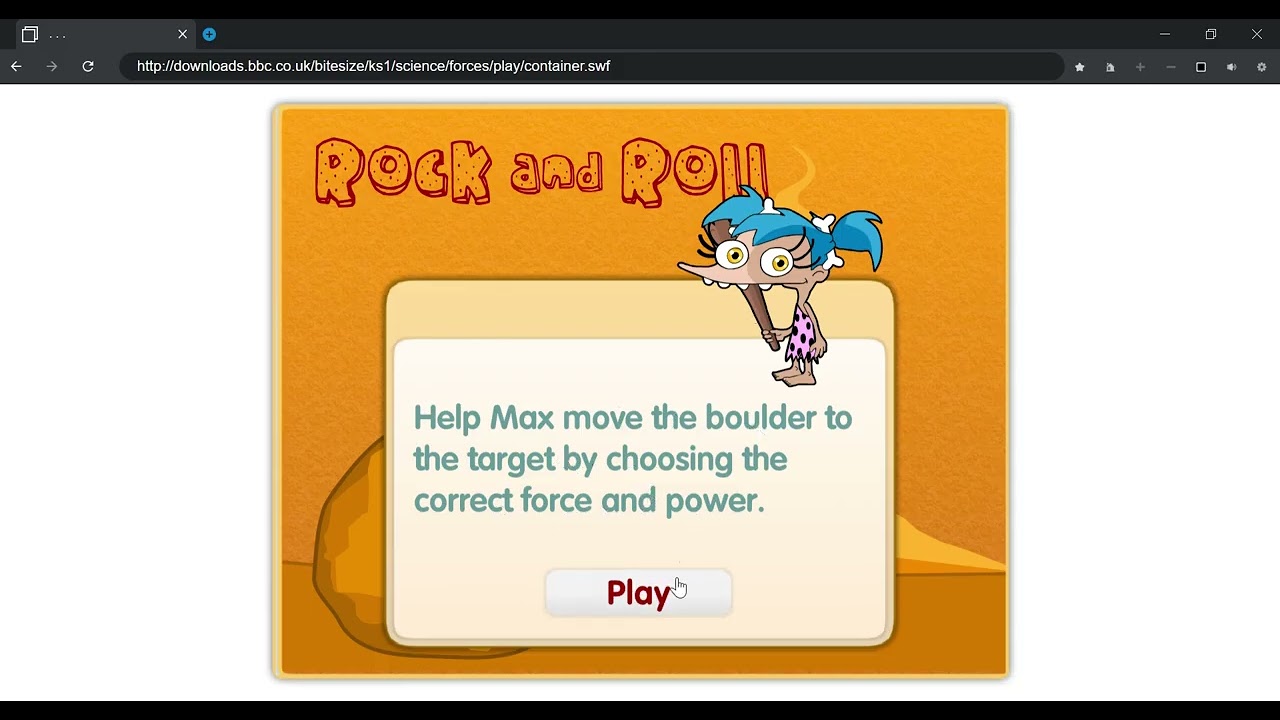 BBC Bitesize KS1 Science Rock and Roll Walkthrough