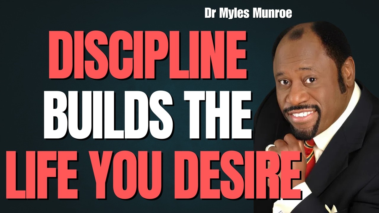 DISCIPLINE BEFORE DESTINY: BUILD ORDER NOW TO HANDLE GOD&rsquo;S GREATER PURPOSE | DR MYLES MUNROE DL