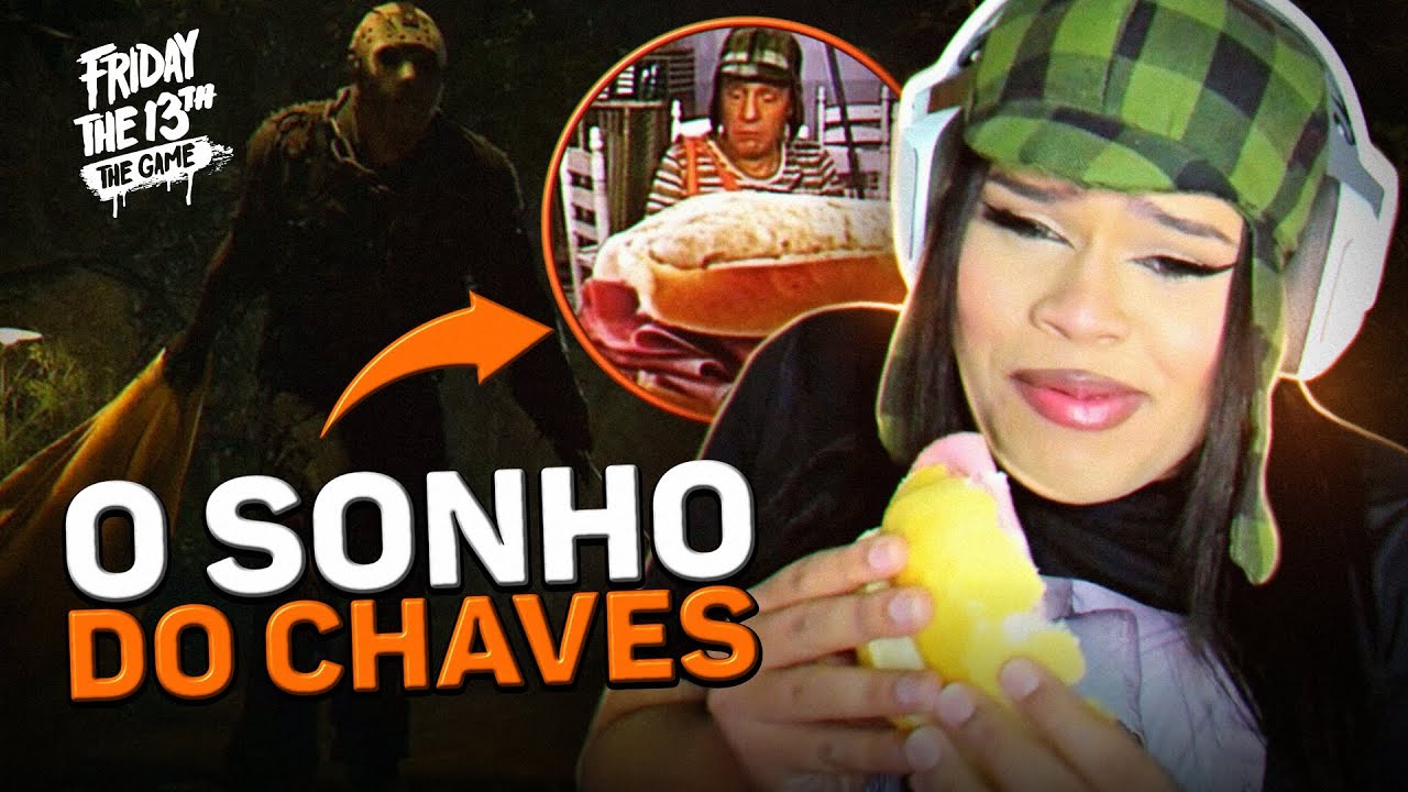 CHAVES DO SCAT na PARTIDA MAIS CAÓTICA de Friday the 13th 🤪