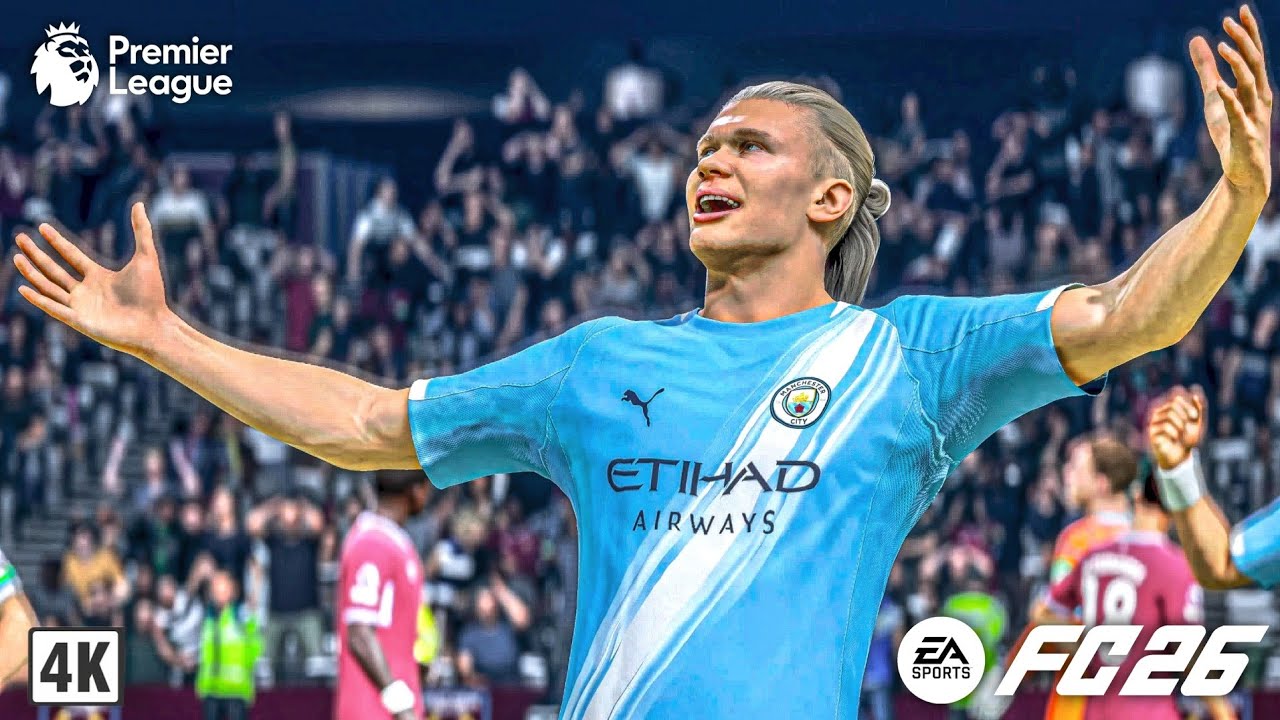 وست هام يونايتد ضد مانشستر سيتي. الدوري الإنجليزي. PS5™ EA SPORTS FC26 [4K60]