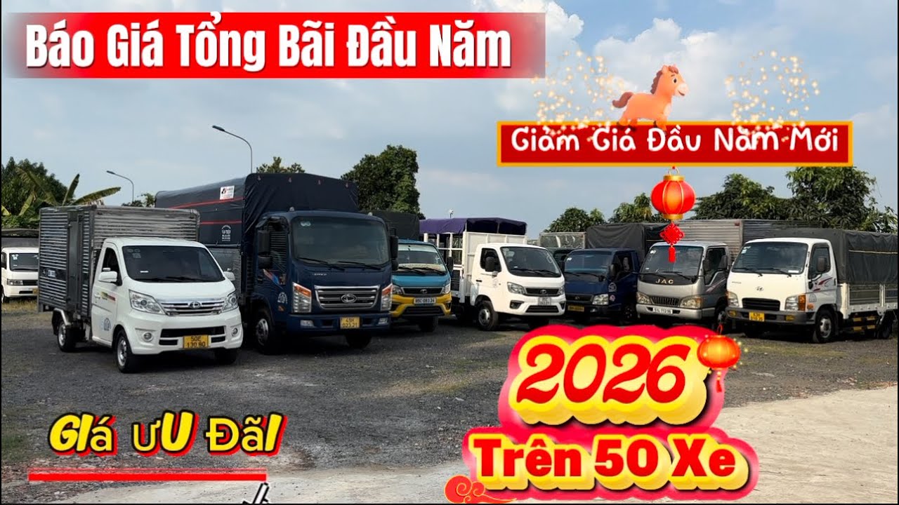 📺 Review: Báo Giá Tổng Bãi Đầu Năm, Giá Ưu Đãi Trên 50 Xe | 📞0328099344 