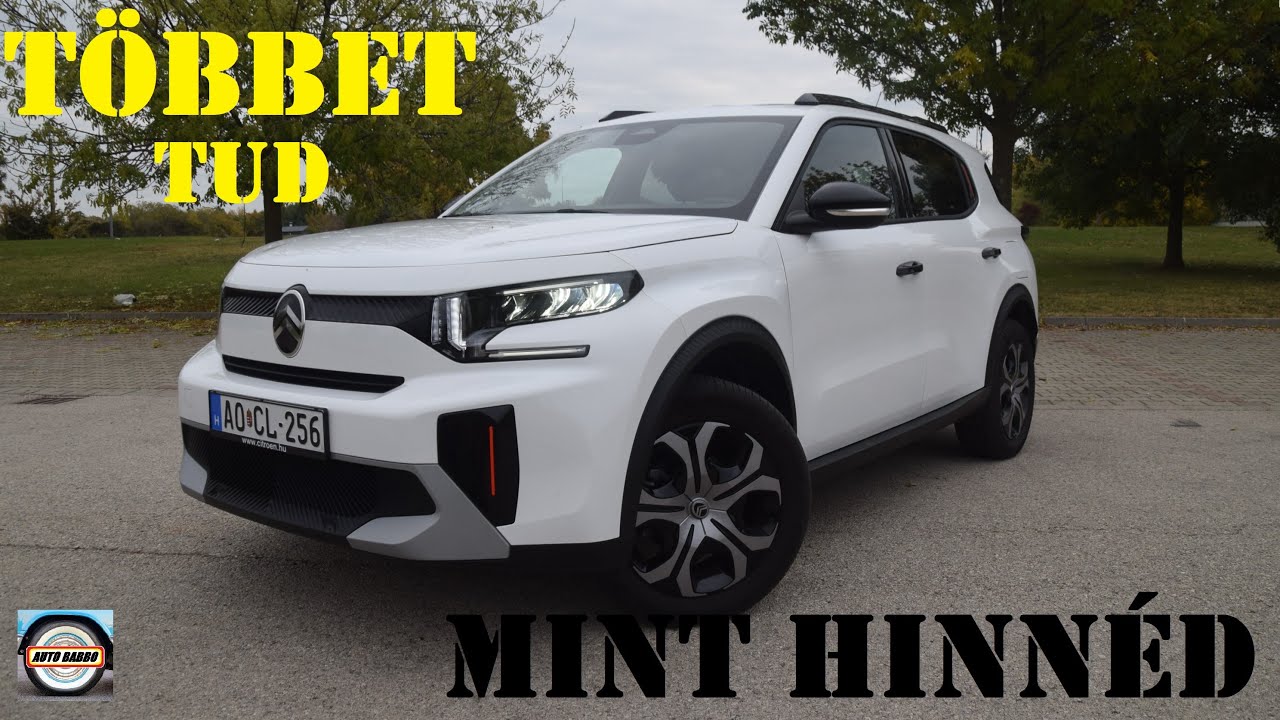 Citroën C3 Aircross 1.2T (2026) teszt / Többet tud, mint hinnéd!