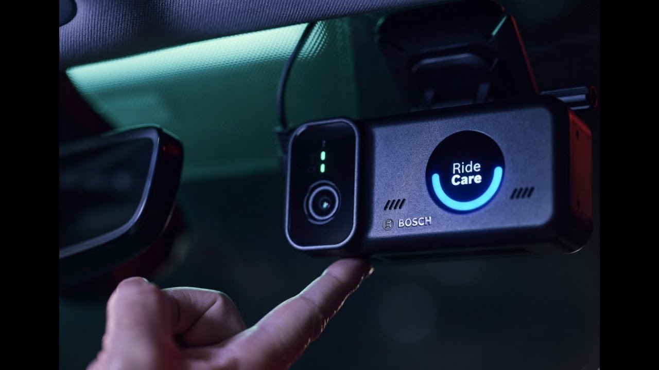 BOSCH is rolling out a security dashcam designed for rideshare drivers