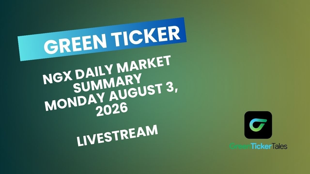 NGX Daily Market Summary Plus  H1 206 Industrial Earnings Breakdown