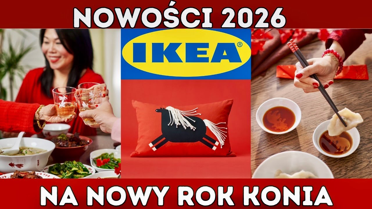 IKEA F&Ouml;SSTA 2026 🐎 | Nowy Chiński Rok Konia | Nowości IKEA dekoracje i dodatki