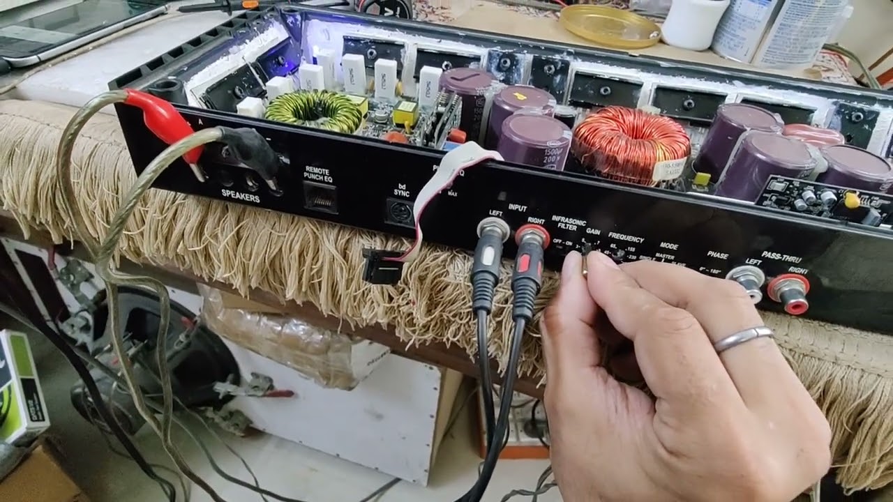 Rockford t2500 amplifier repaired