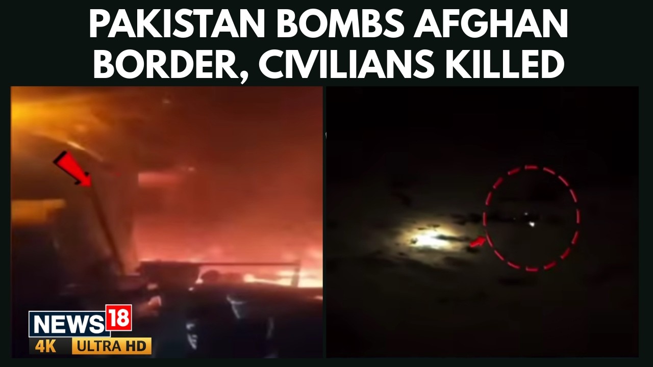 BREAKING: Pakistan Launches Airstrikes on Afghan Border, Targeting Militant Hideouts | 4K