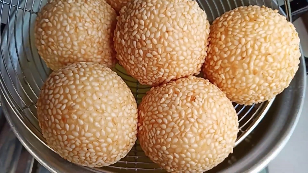 BUCHI | SESAME BALLS | SWEET POTATO FILLING