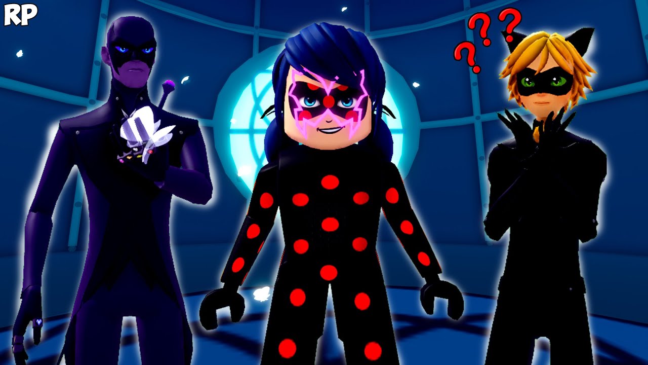 LADY BUG AKUMATIZADA NO MIRACULOUS RP - MIRACULOUS ROBLOX! Português BRASIL