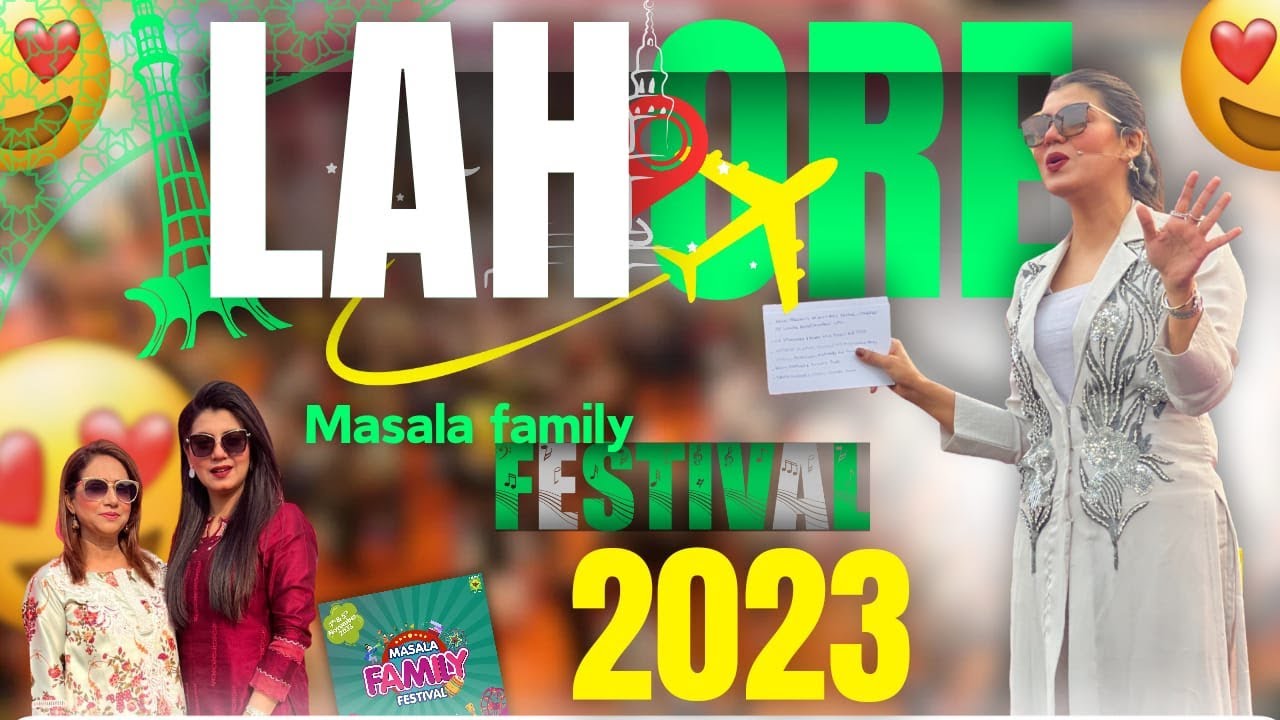 Karachi to Lahore I Masala Family Festival Lahore 2023 I Abeel Khan I Masala Family festival
